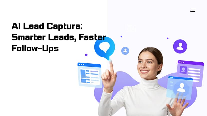 AI Lead Capture & CRM Sync for Smarter Follow-Ups